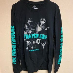 Nightmare Before Christmas Jack Skellington long sleeve tee